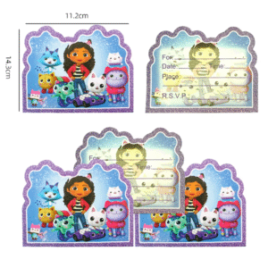 Party Supply Gabby Doll House Greeting Card