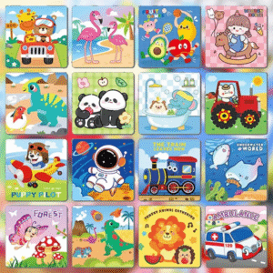 Mini Cartoon Paper Jigsaw Puzzles