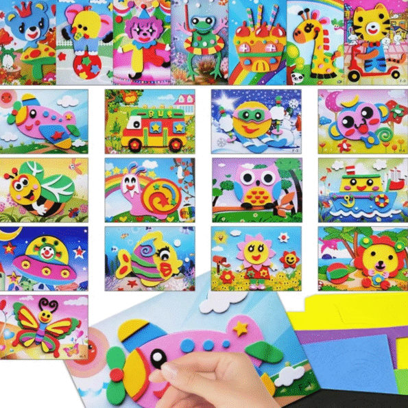 3D EVA Foam Sticker Puzzle DIY - Image 3