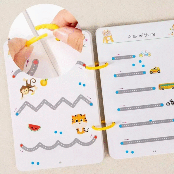 Reusable tracing workbook for kids - Image 3