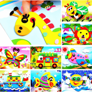 3D EVA Foam Sticker Puzzle DIY