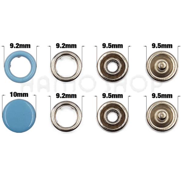 Metal Snap Button Craft Kit - Image 3