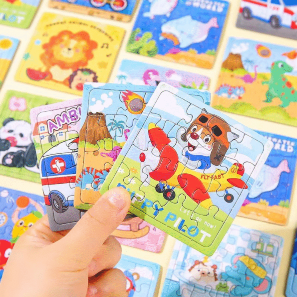 Mini Cartoon Paper Jigsaw Puzzles - Image 3
