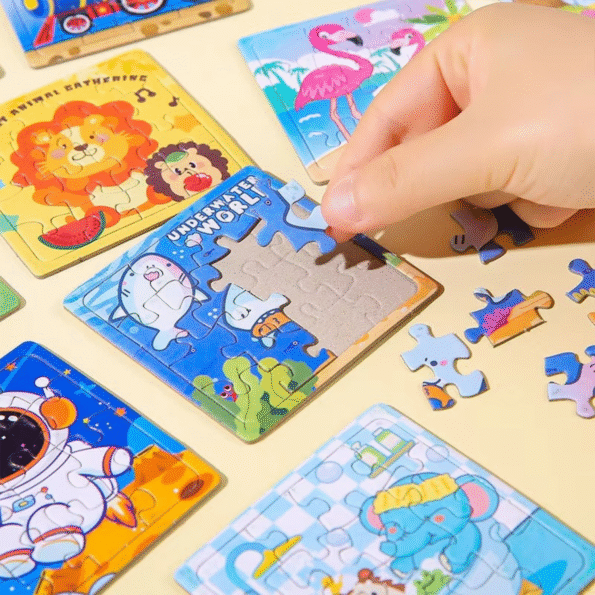 Mini Cartoon Paper Jigsaw Puzzles - Image 4