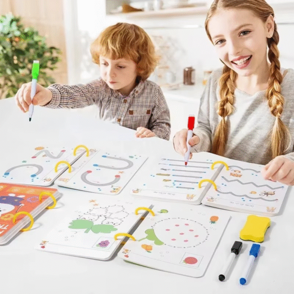 Reusable tracing workbook for kids - Image 5