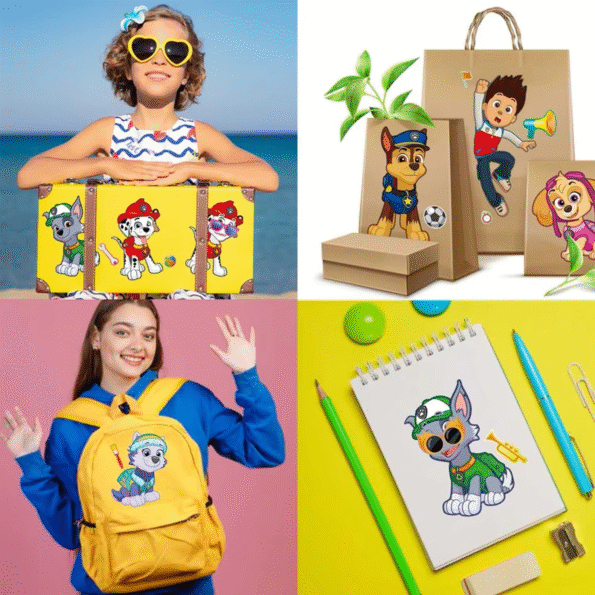PAW Patrol Puzzle Stickers Make a Face kids - Image 5
