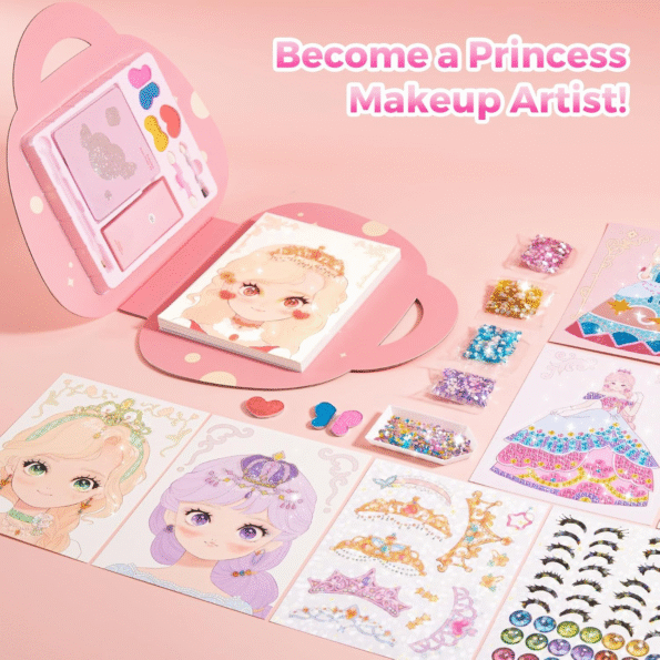 Fantasy 4 in 1 Princess Art Craft Kits - Image 5